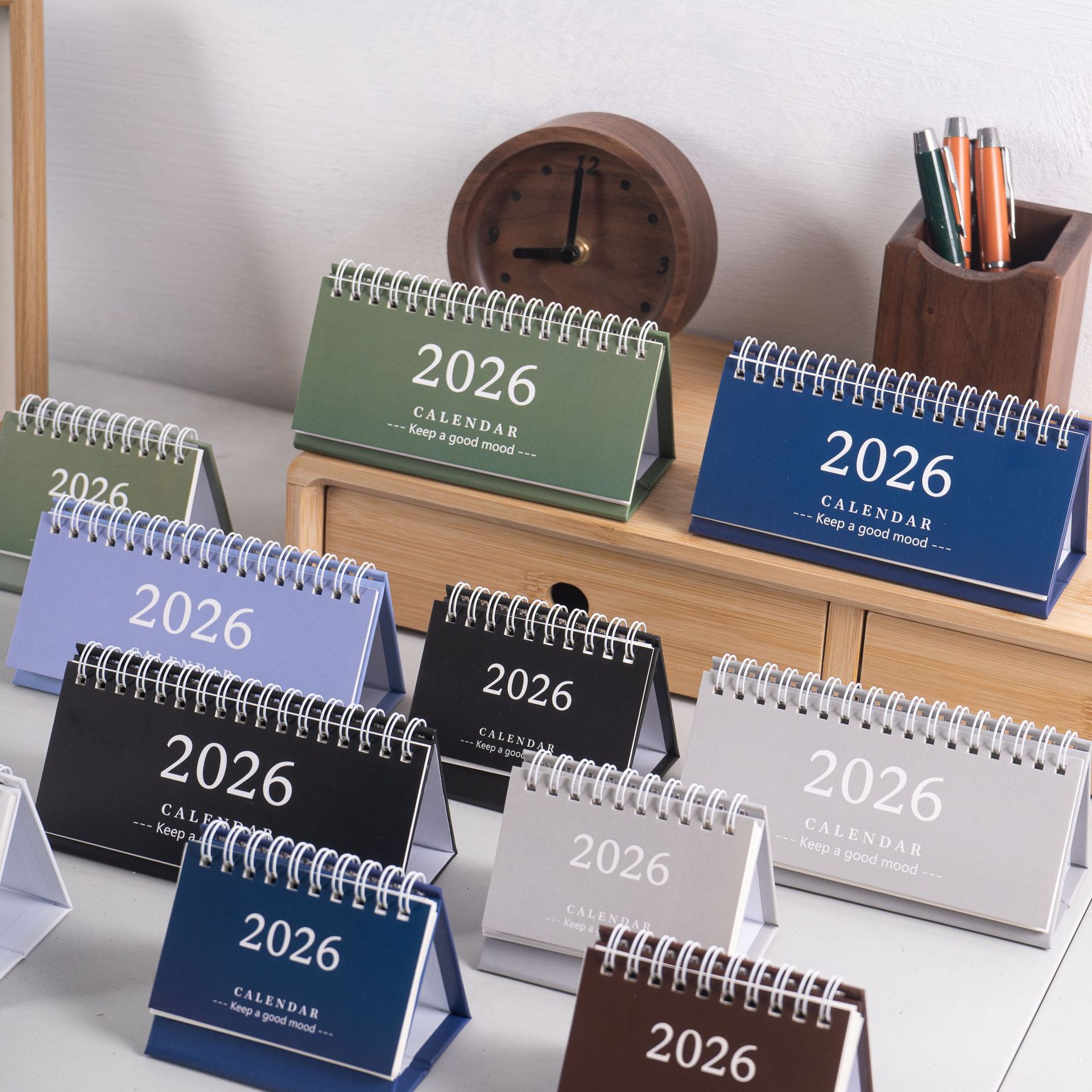 Simple Desk Calendar 2025-2026 - Office Stationery Supply List บทวิจารณ์และราคา