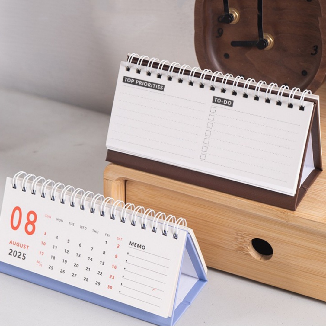 Simple Desk Calendar 2025-2026 - Office Stationery Supply List บทวิจารณ์และราคา