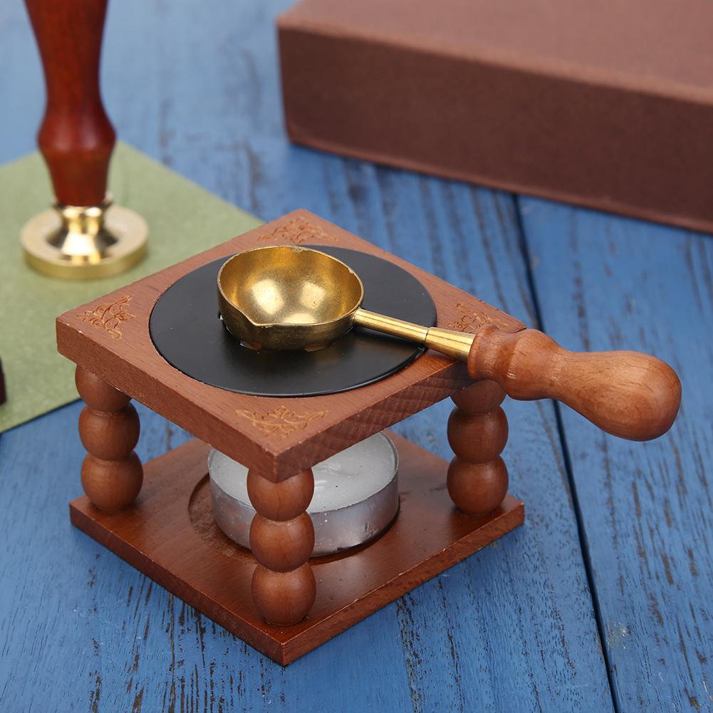 Retro Sealing Wax Furnace Stov - Wax Seal Stamp Kit บทวิจารณ์และราคา