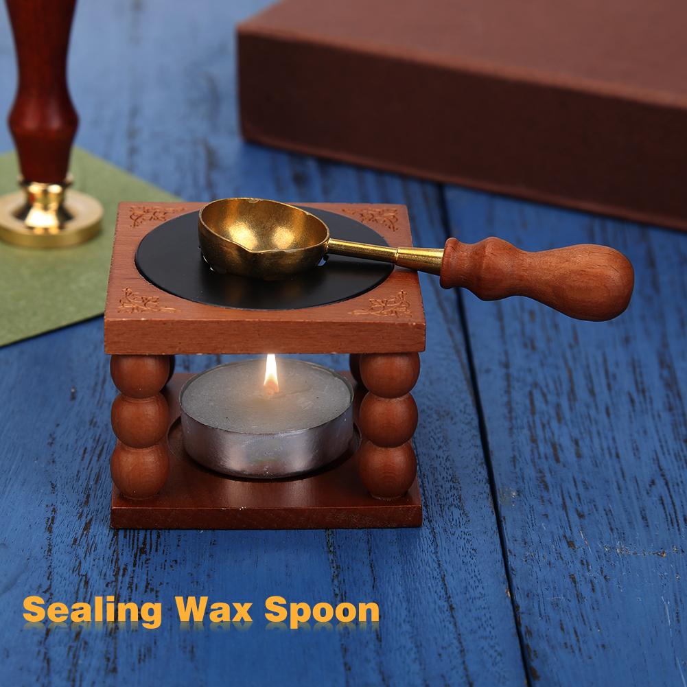 Retro Sealing Wax Furnace Stov - Wax Seal Stamp Kit บทวิจารณ์และราคา