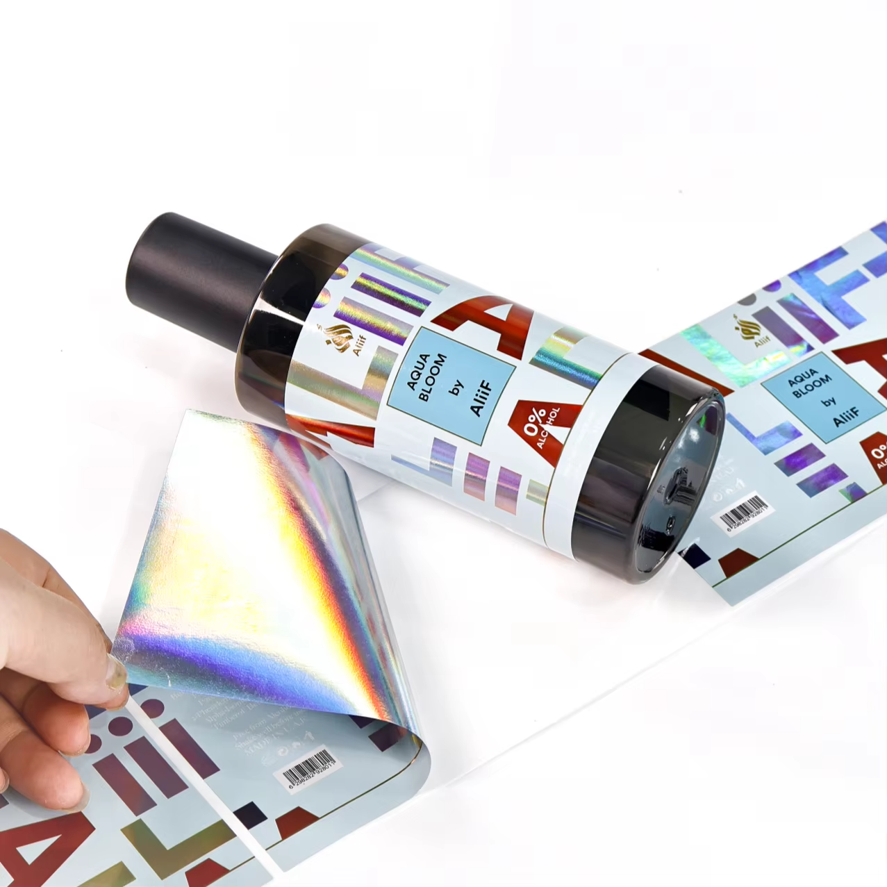 Custom Holographic Laser Label - Sticker Label Roll บทวิจารณ์และราคา