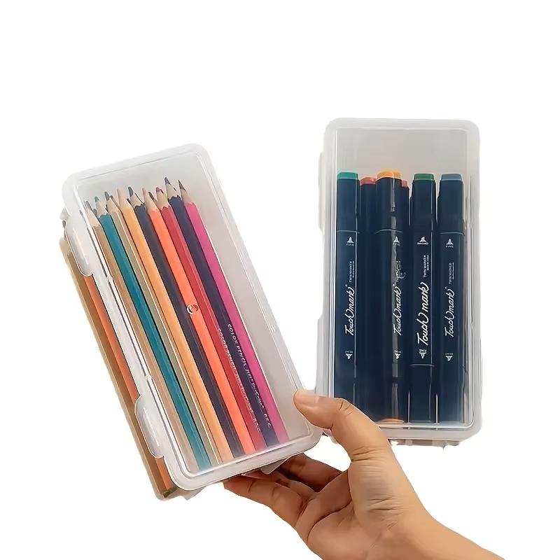 4 large transparent PP storage - Stationery Office Supply Store บทวิจารณ์และราคา