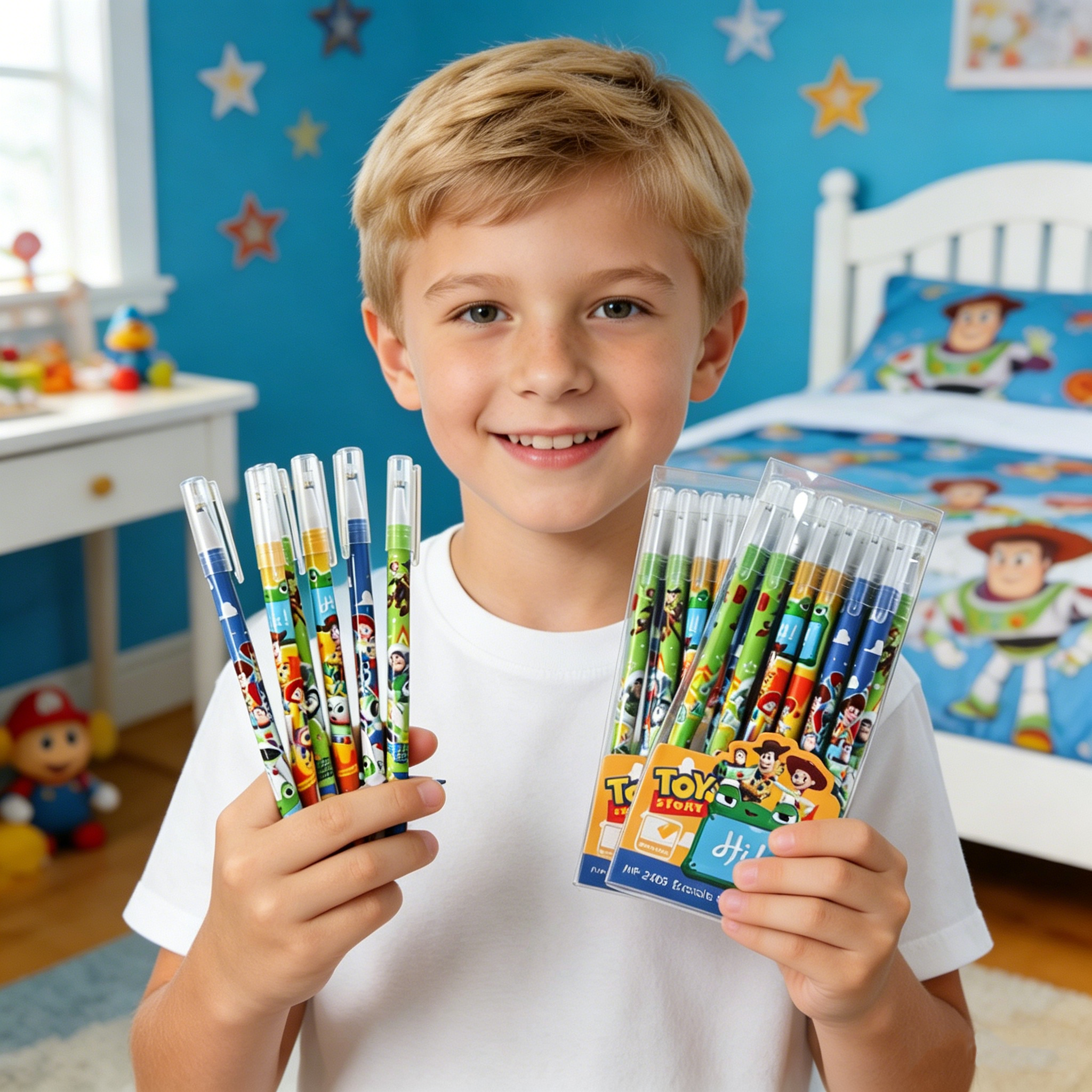 New 6/24pcs Toy Story Magic Er - Office Supply Office Stationery Items บทวิจารณ์และราคา