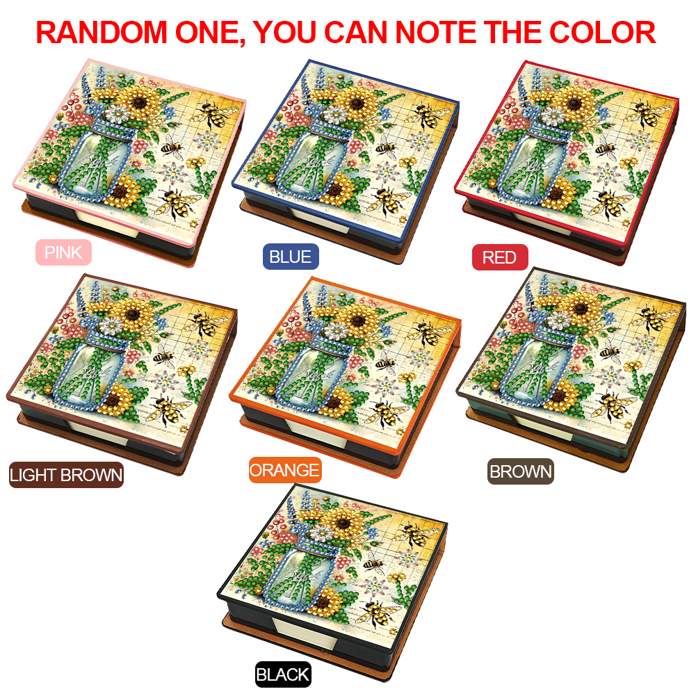 Birds Leather Gem Art Sticky N - Memo Pad Sticky บทวิจารณ์และราคา