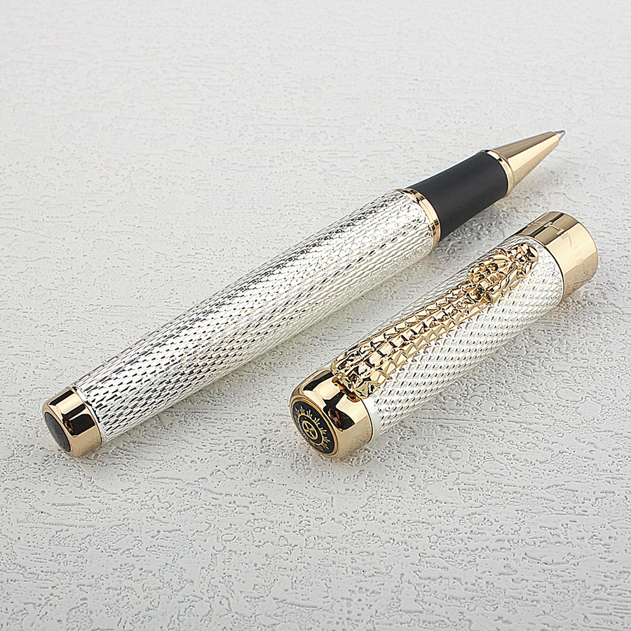 Jinhao 1200 Gold/Silver Metal  - Office Stationery Supply Business บทวิจารณ์และราคา