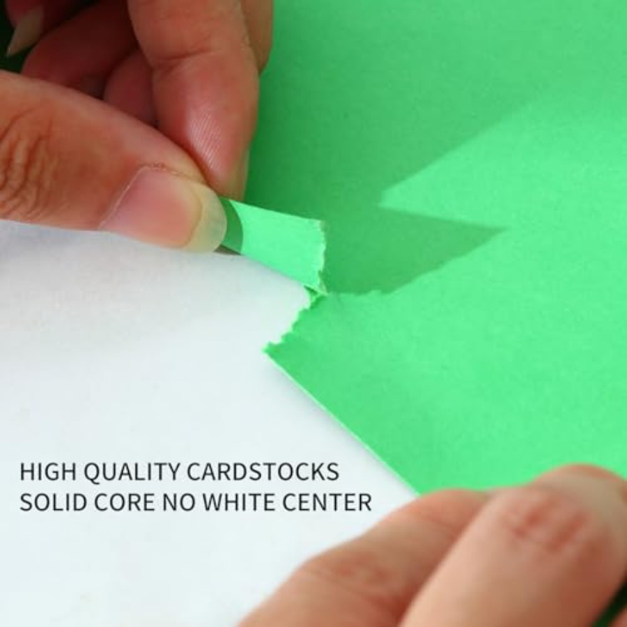 50 Packs Color Cardstock Paper - Cardstock Paper Pack บทวิจารณ์และราคา
