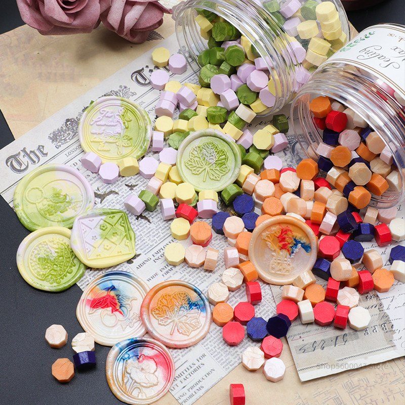 100PCS/Bag Vintage Wax Seal Mi - Wax Seal Stamp Kit บทวิจารณ์และราคา