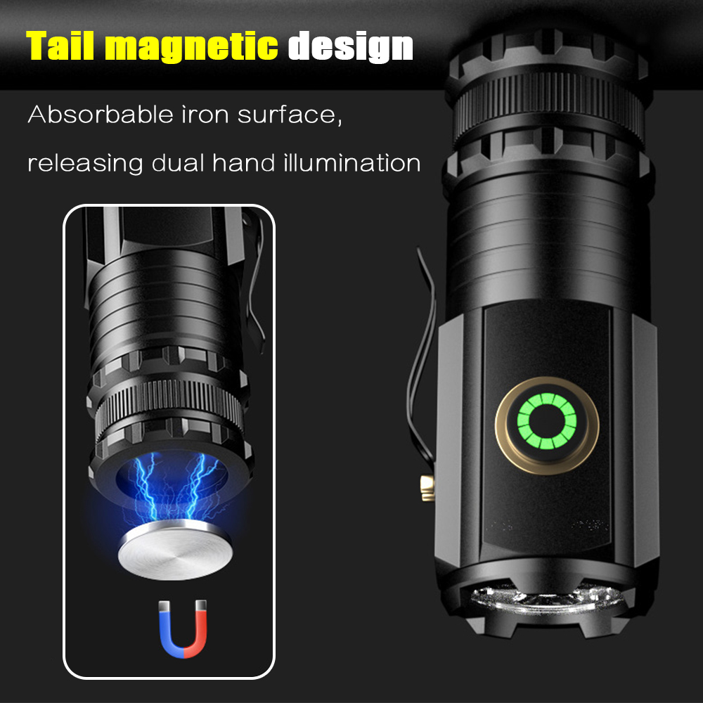 Portable Powerful Mini LED Fla - Stationery Supply บทวิจารณ์และราคา