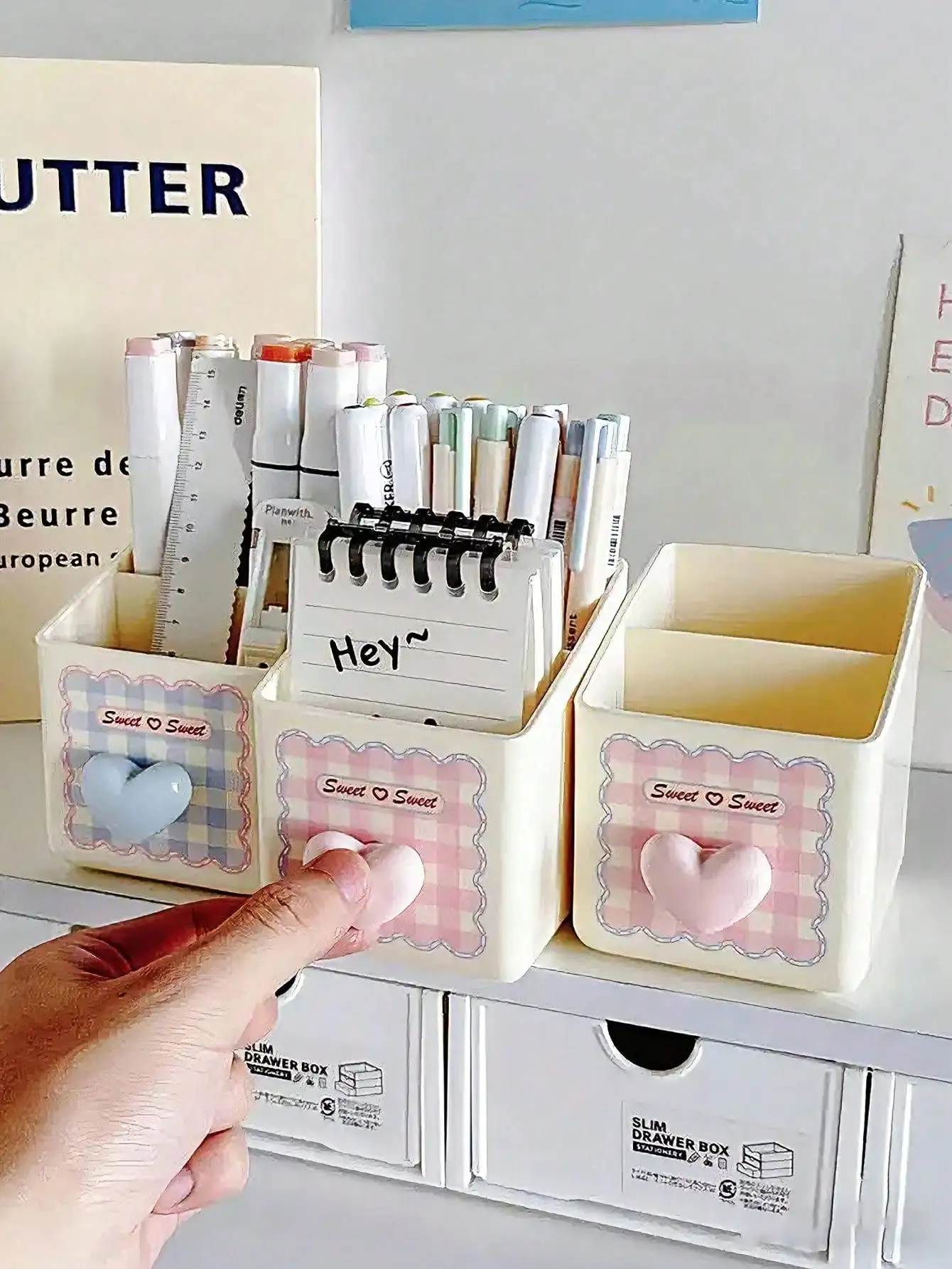 1pc Desktop Stationery Storage - Stationery Office Supply Store บทวิจารณ์และราคา