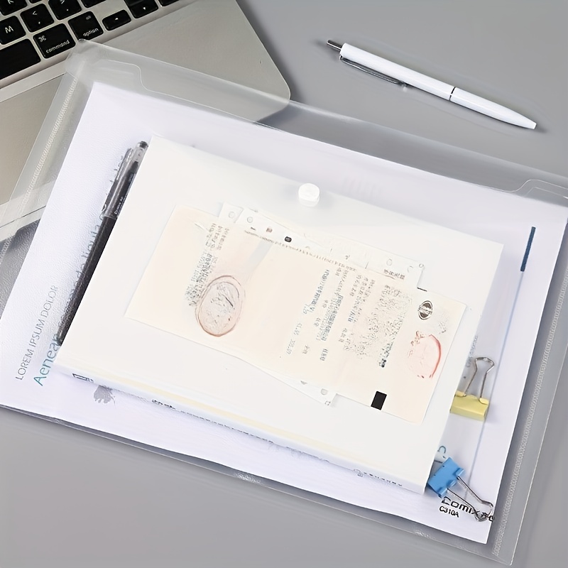 10pcs Transparent A4 Folders C - Supply Of Office Stationery บทวิจารณ์และราคา