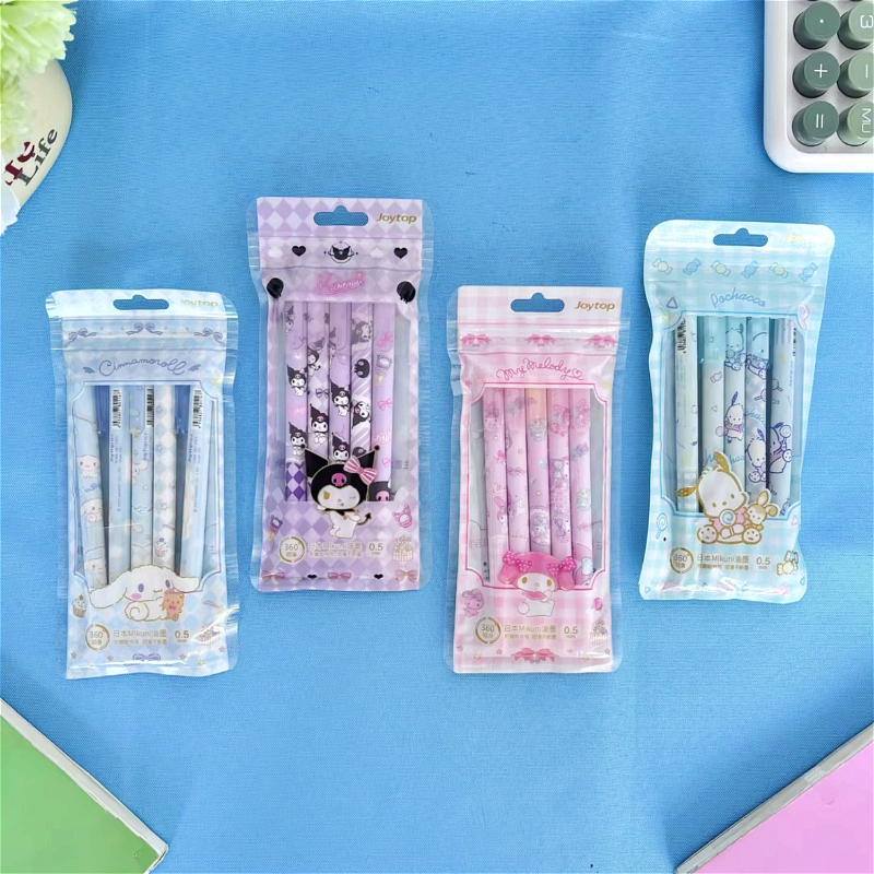Five-piece Pen Set of Hello Ki - Office Supply Office Stationery Items บทวิจารณ์และราคา