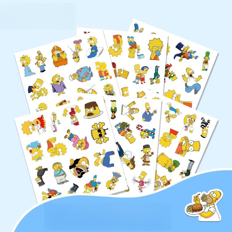 The Simpsons Homer Marge Bart  - Memo Pad Sticky บทวิจารณ์และราคา