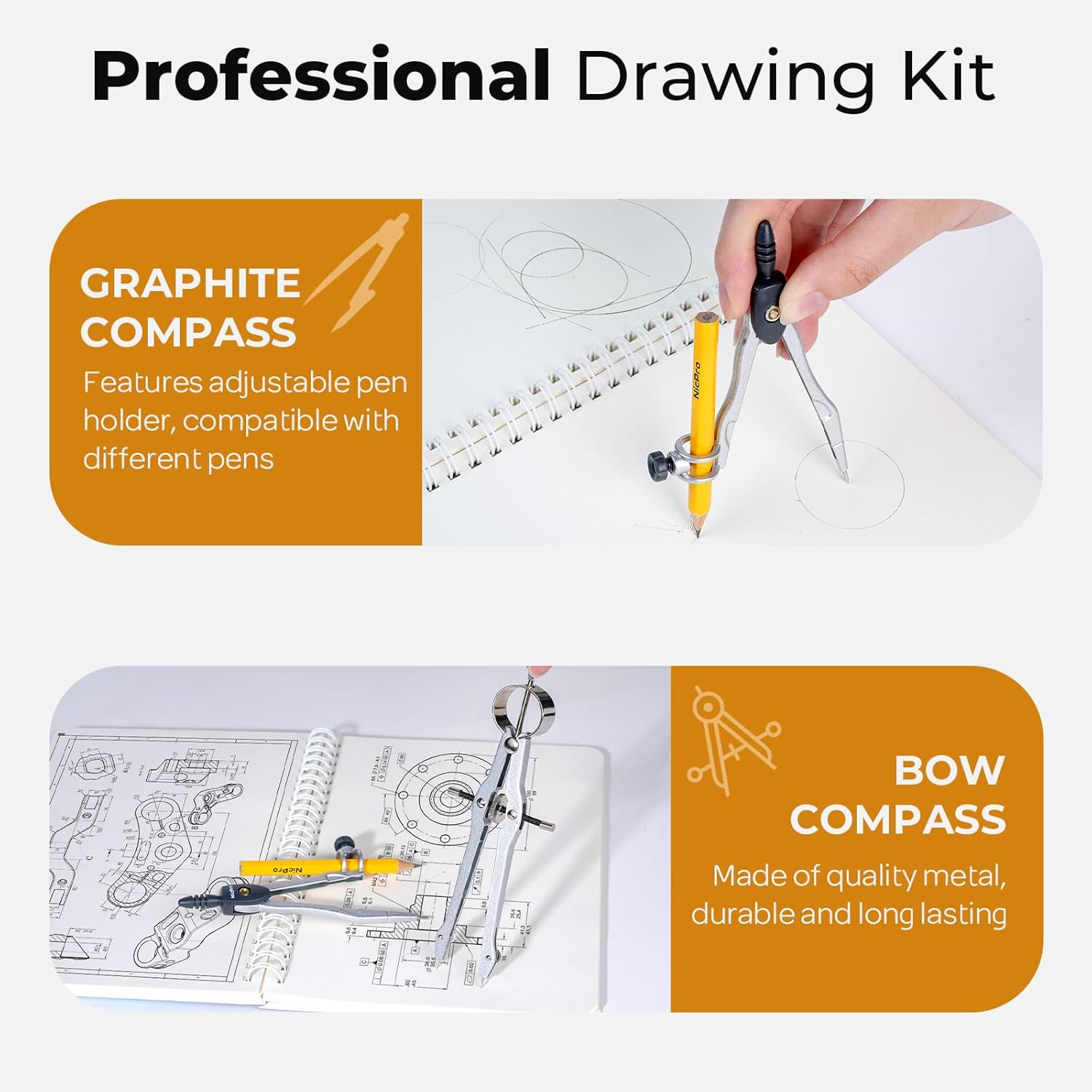 22 Pcs Geometry Compass Set wi - Compass Geometry Set บทวิจารณ์และราคา