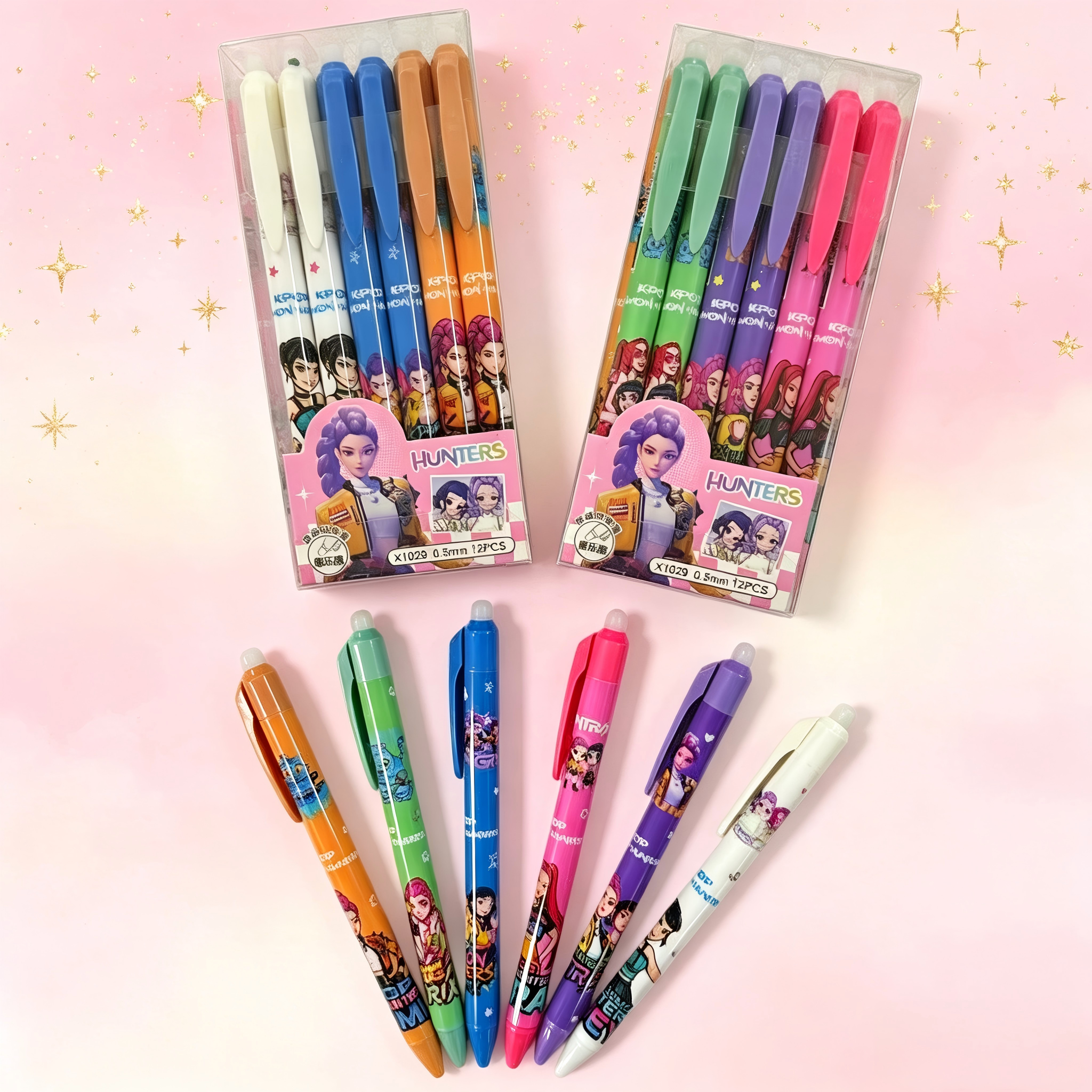 Cartoon Erasable Gel Pens Cute - Stationery Office บทวิจารณ์และราคา