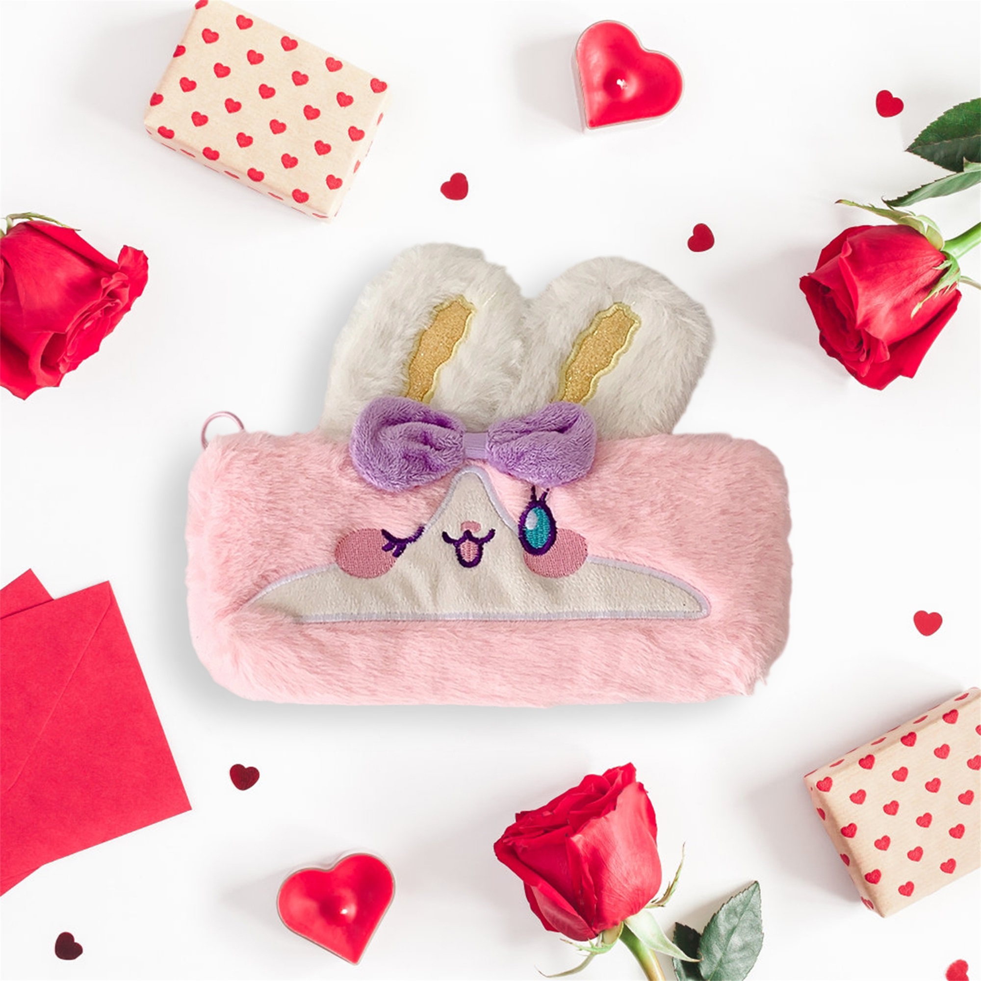 Adorable Fluffy Cat Pencil Cas - Supply Of Office Stationery บทวิจารณ์และราคา