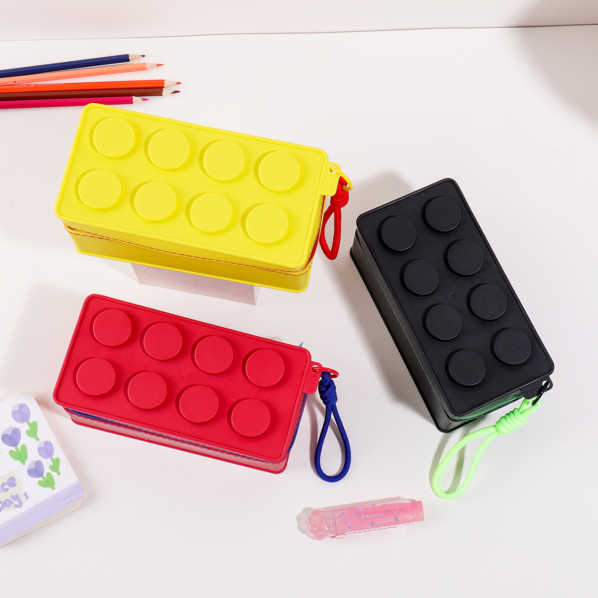 Retro monochrome building bloc - Stationery Office Supply Store บทวิจารณ์และราคา
