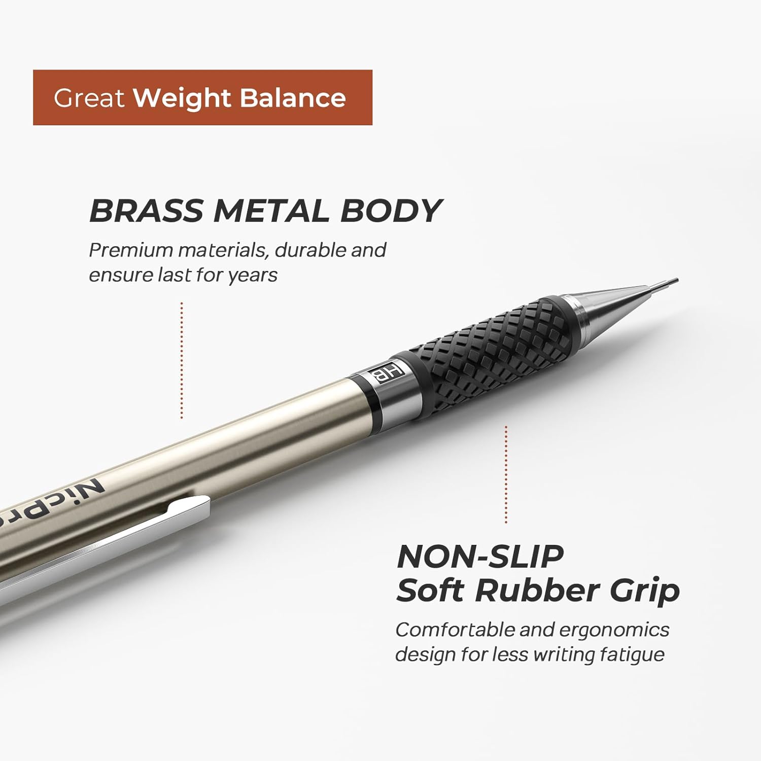 0.7mm Metal Mechanical Pencil  - Mechanical Pencil Lead บทวิจารณ์และราคา