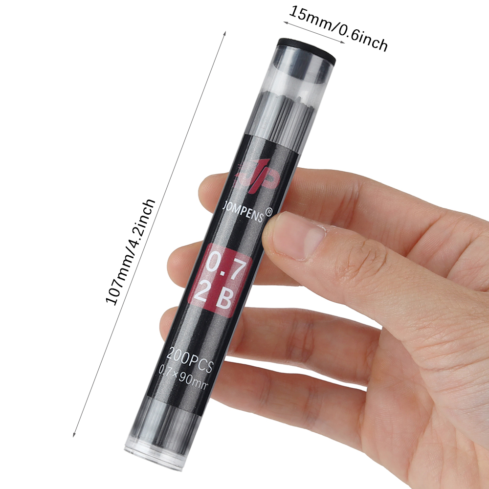 1box Large Capacity Round Tube - Mechanical Pencil Lead บทวิจารณ์และราคา