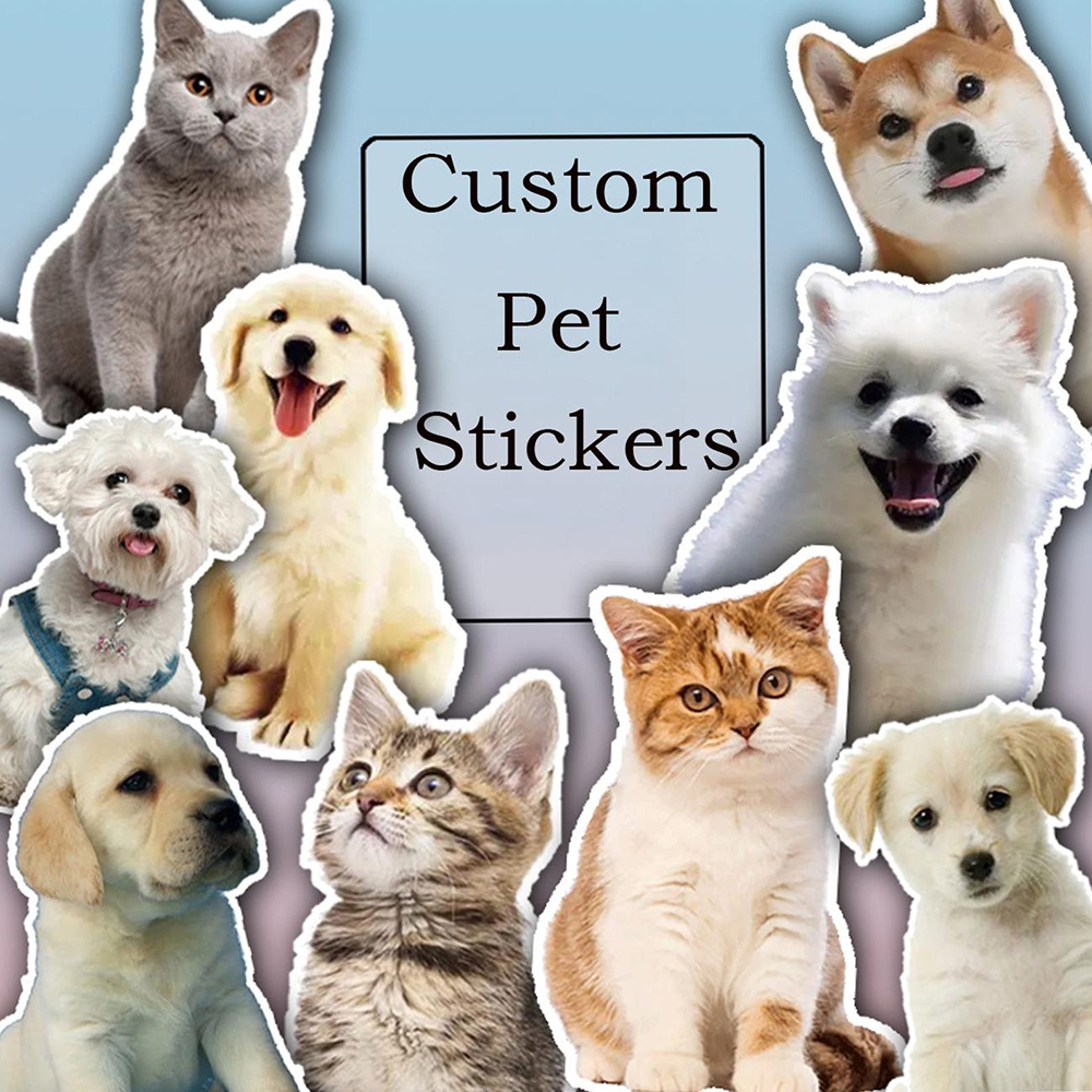 Custom Dog Animal Stickers Fun - Memo Pad Sticky บทวิจารณ์และราคา