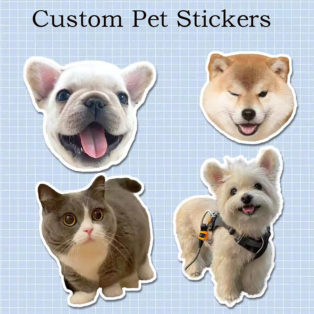 Custom Dog Animal Stickers Fun - Memo Pad Sticky บทวิจารณ์และราคา