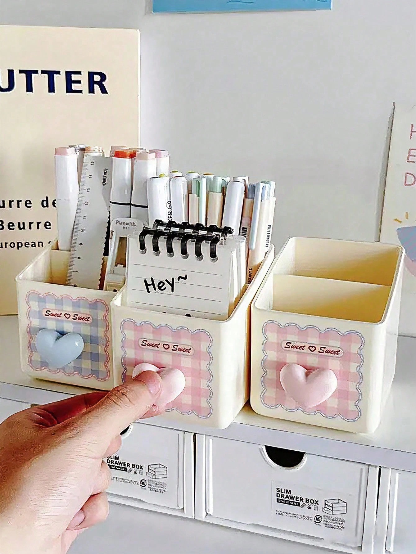 1pc Desktop Stationery Storage - Stationery Office Supply Store บทวิจารณ์และราคา