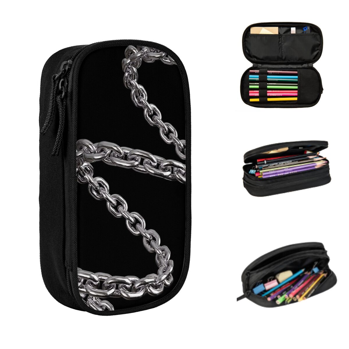 Black And White Chain Art Penc - Stationery And Office Supply Chain บทวิจารณ์และราคา
