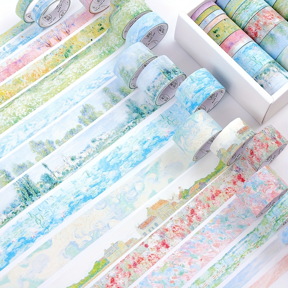 20 Rolls Vintage Garden Washi  - Stationery Supply บทวิจารณ์และราคา