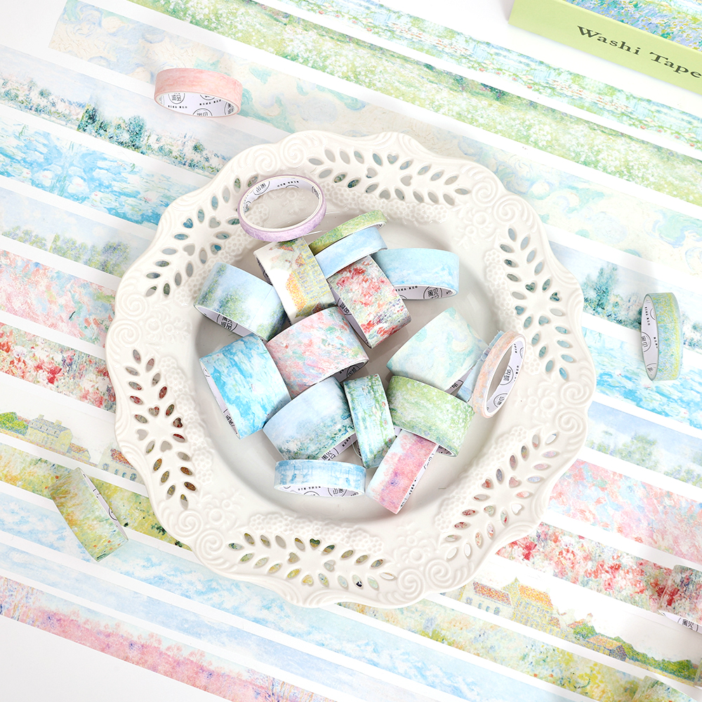 20 Rolls Vintage Garden Washi  - Stationery Supply บทวิจารณ์และราคา